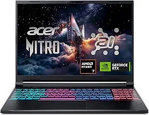 acer nitro v 16s: rtx 5060 ai gaming power